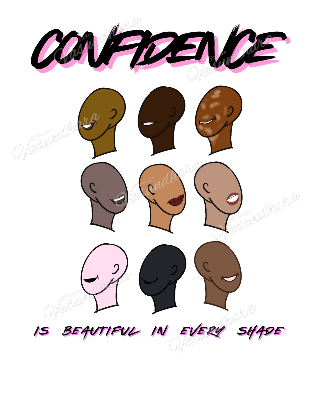 Quirky Women's tees - Confidence