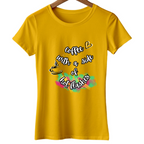 Quirky Women's tees - Coffee and hot flashes