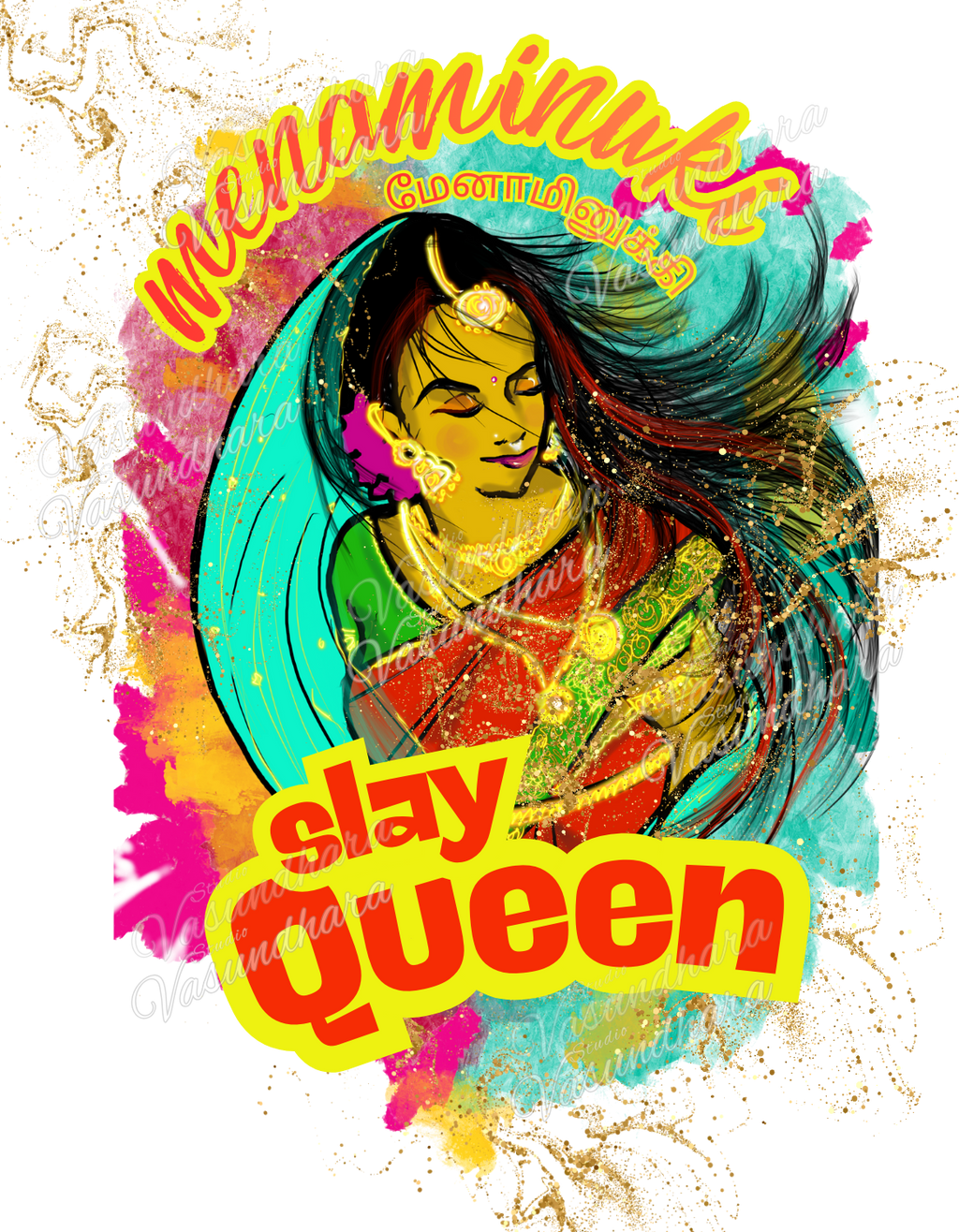 Crop top  - Menaminukki - Back print