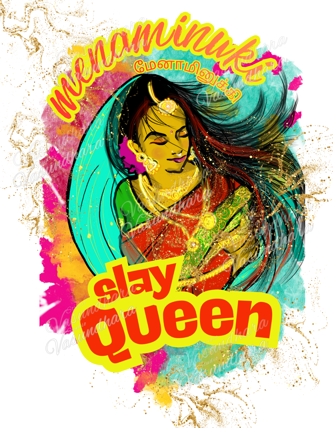 Crop top  - Menaminukki - Back print