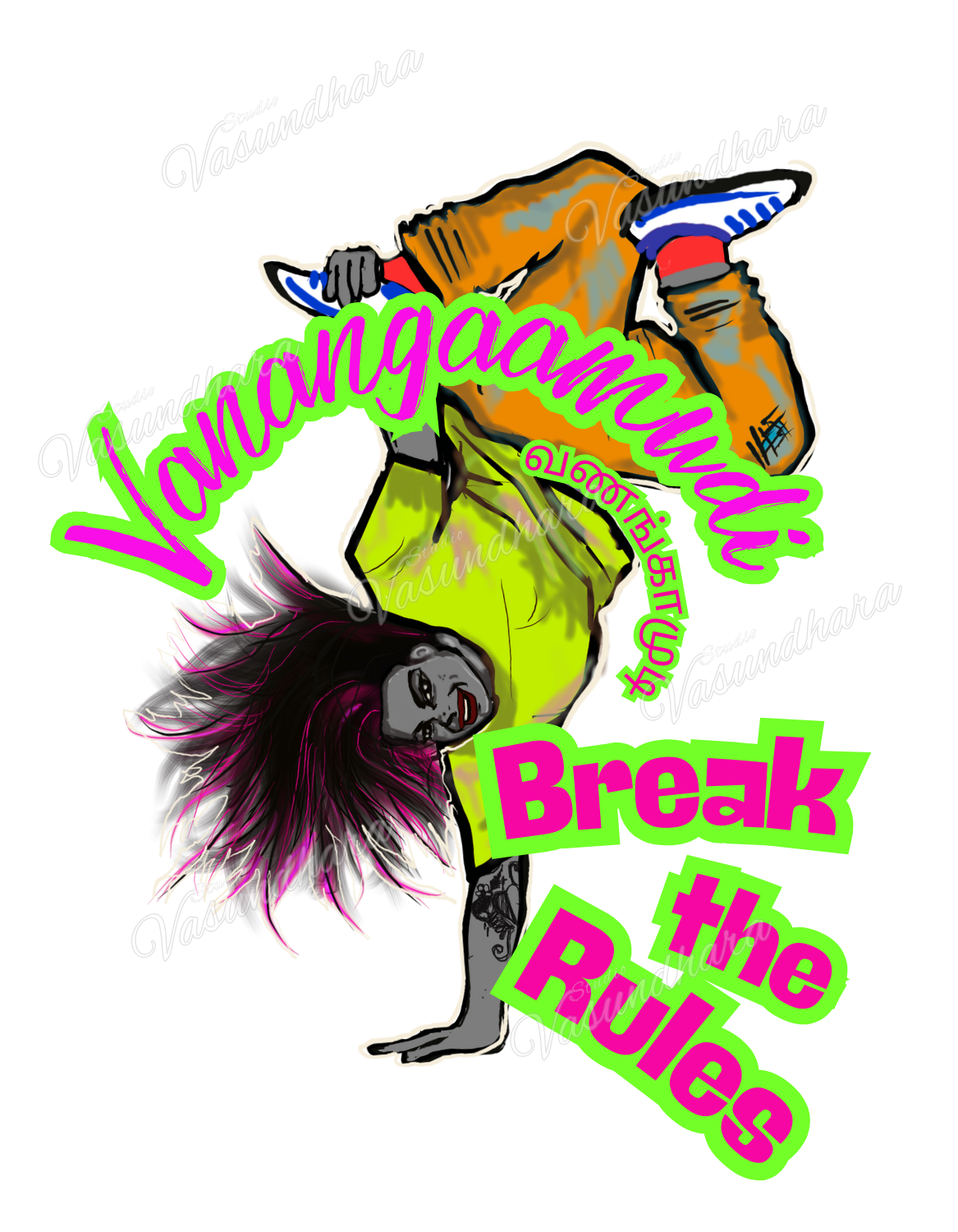 Crop Top - Vanangamudi - Front