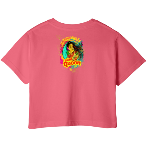 Crop top  - Menaminukki - Back print