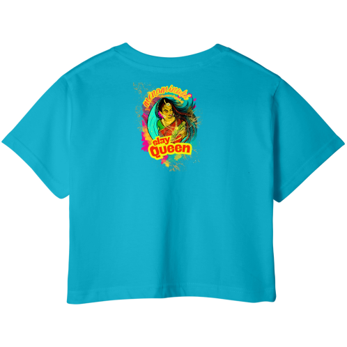 Crop top  - Menaminukki - Back print