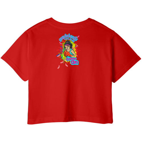 Crop Top - Sandakozhi - Back Print