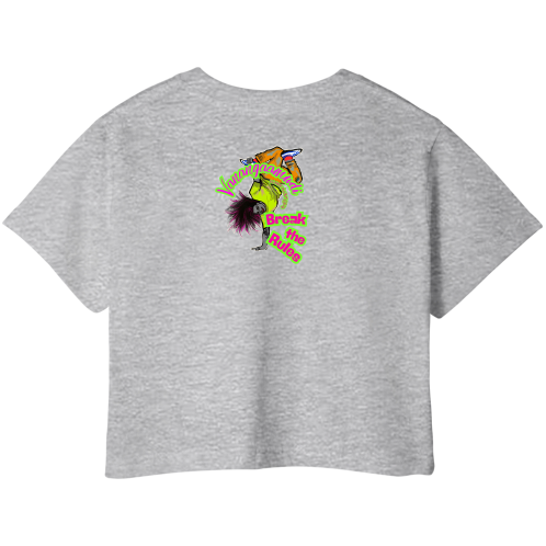 Crop Top - Vanangamudi - Back Print