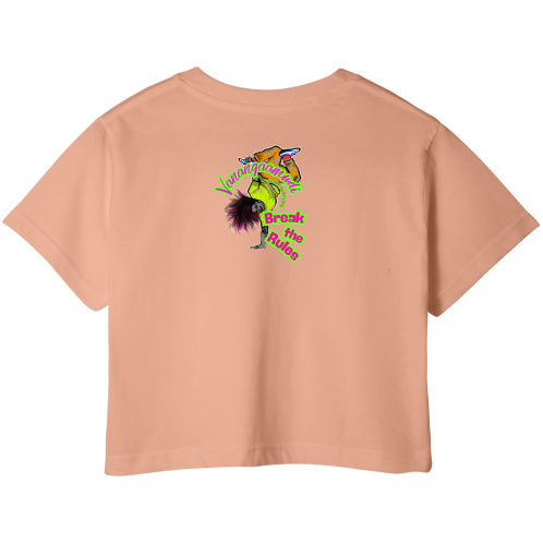 Crop Top - Vanangamudi - Back Print