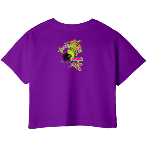 Crop Top - Vanangamudi - Back Print