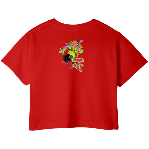 Crop Top - Vanangamudi - Back Print