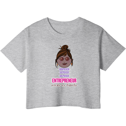 Crop top - Entrepreneur labels