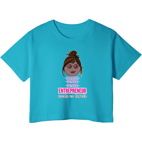 Crop top - Entrepreneur labels