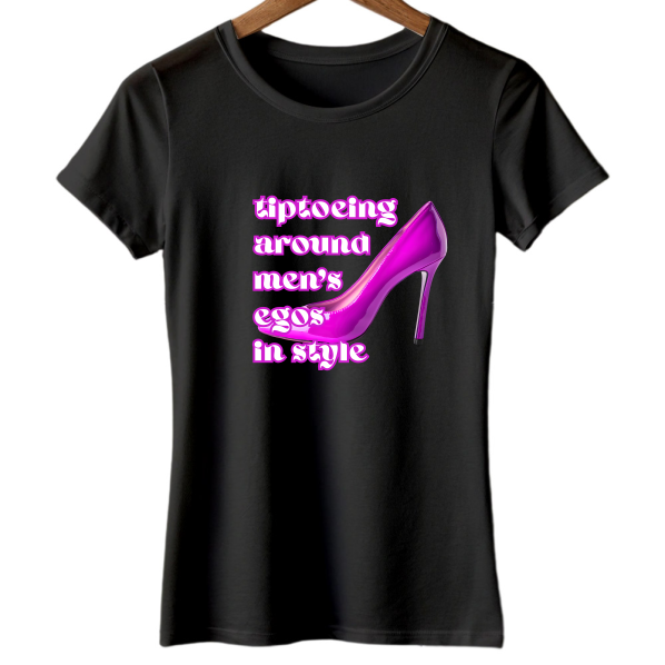 Quirky Women's tees - Stillettoes
