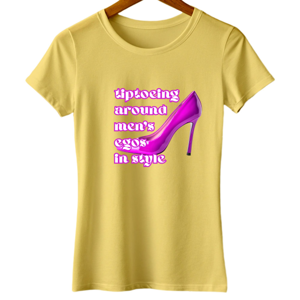 Quirky Women's tees - Stillettoes