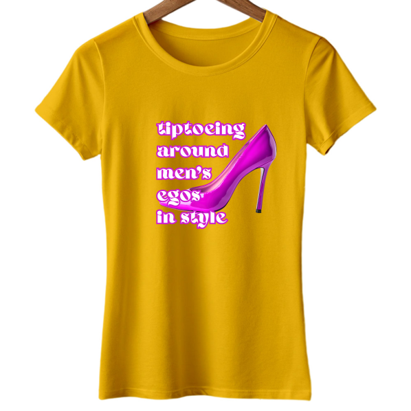 Quirky Women's tees - Stillettoes