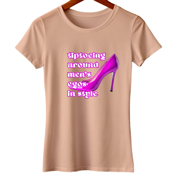 Quirky Women's tees - Stillettoes