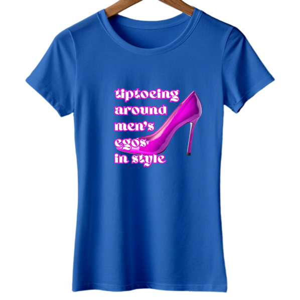 Quirky Women's tees - Stillettoes