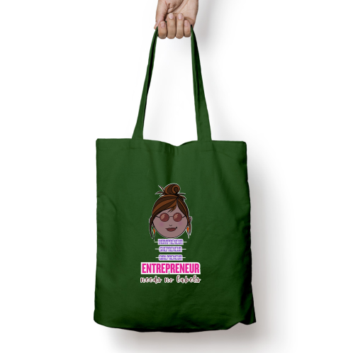 Zipper Tote Bag - Entrepreneur