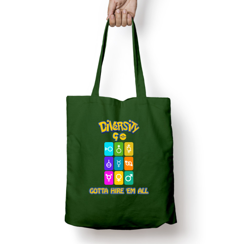 Zipper Tote Bag - Diversity Go