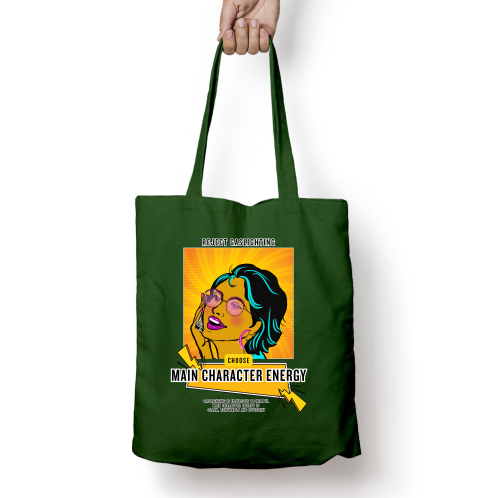 Zipper Tote Bag - Main Character