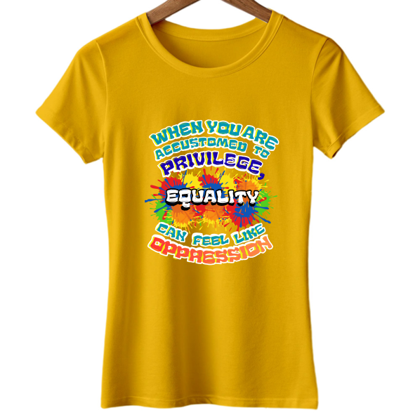 Quirky Women's tees - Equality