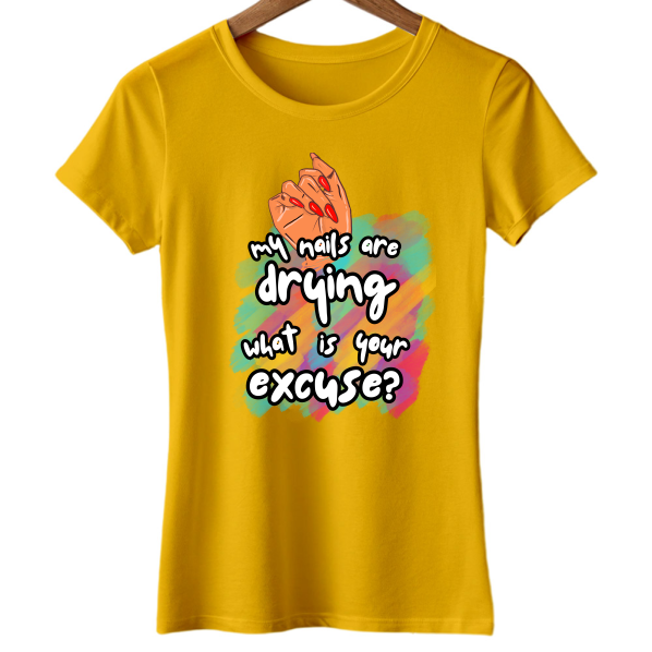 Quirky Women's tees - Nails
