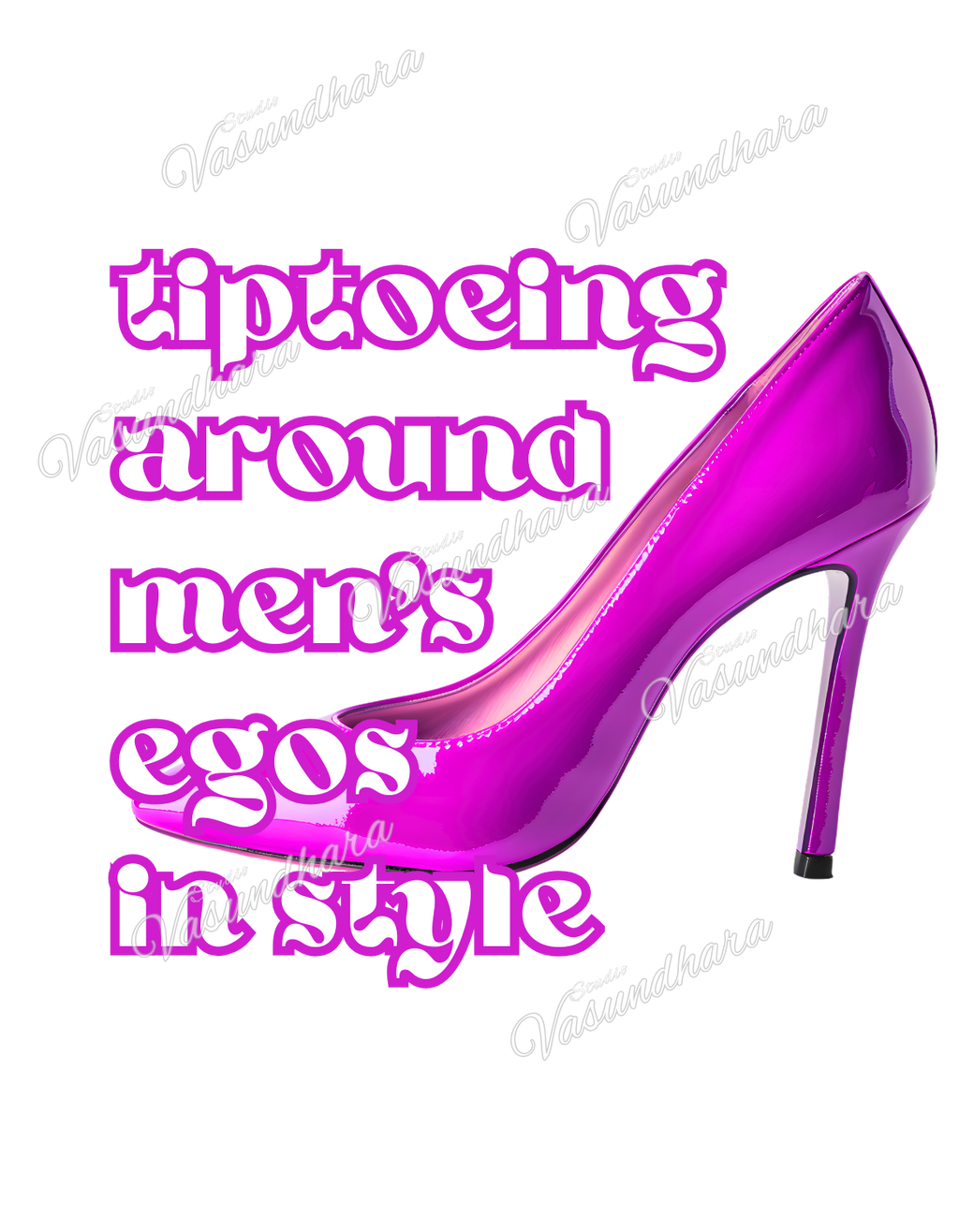 Quirky Women's tees - Stillettoes