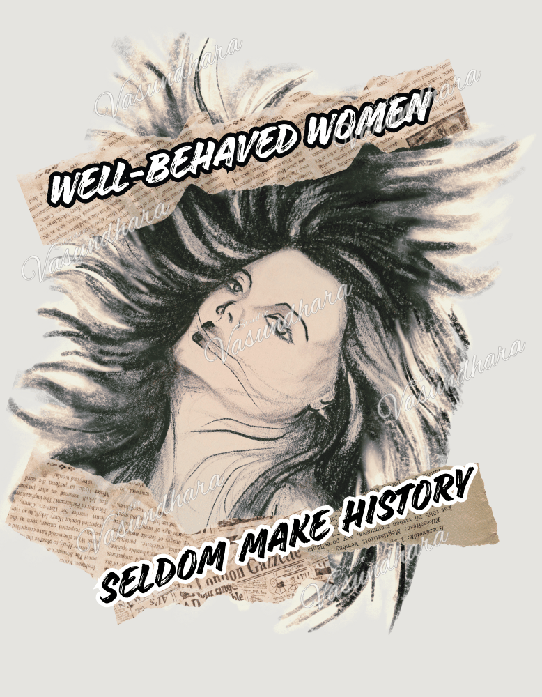 Zipper Tote Bag - Well Behaved Women